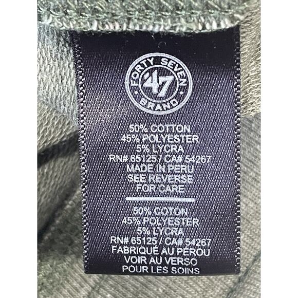 NCAA Oregon Ducks Women's Sz Large '47 Forward Stride Green Capri Pants College - Picture 13 of 14